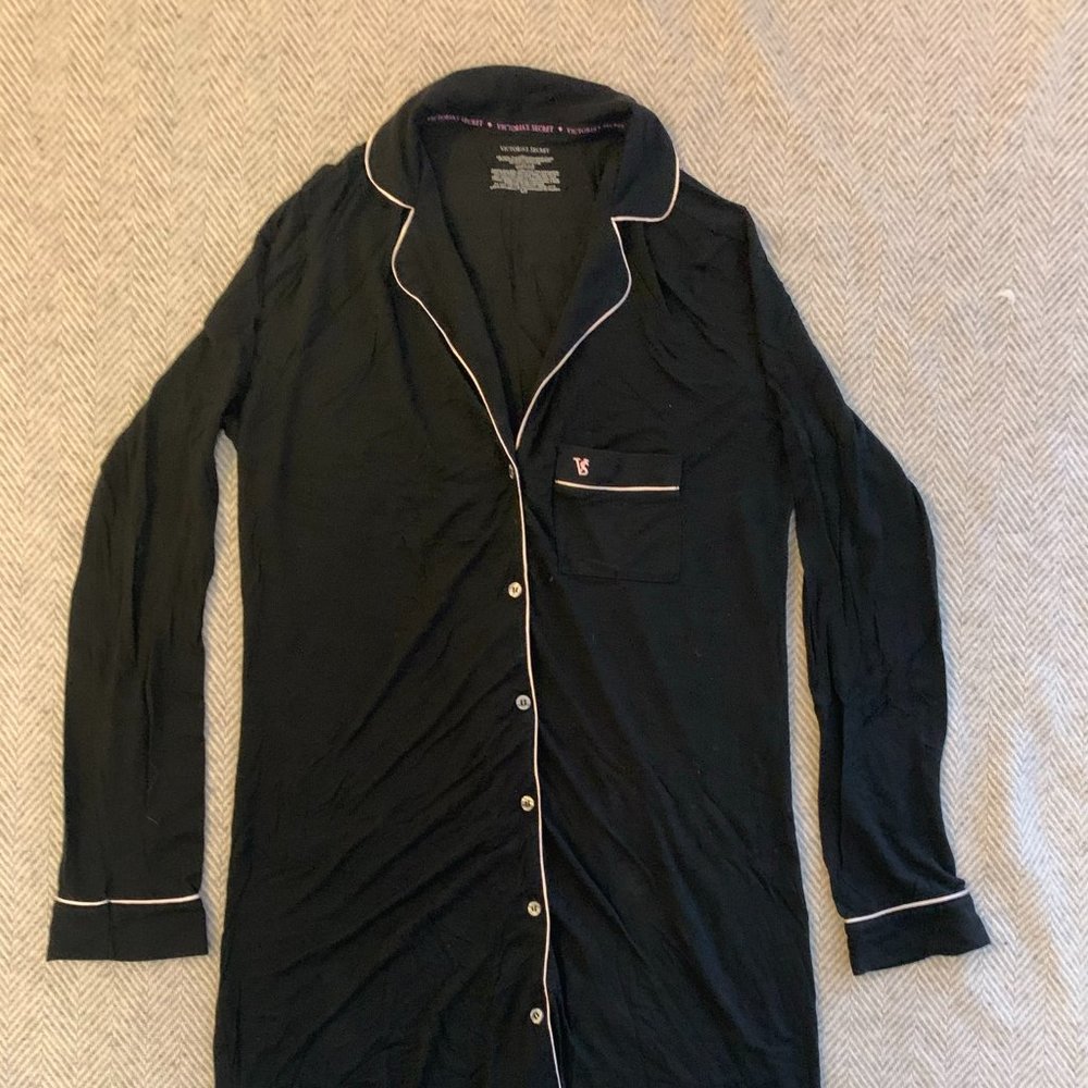 Victoria's Secret Pajama Shirtdress, size S